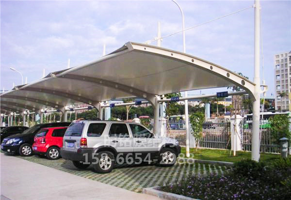 安徽省太和縣玉華造紙廠膜結(jié)構(gòu)車(chē)棚